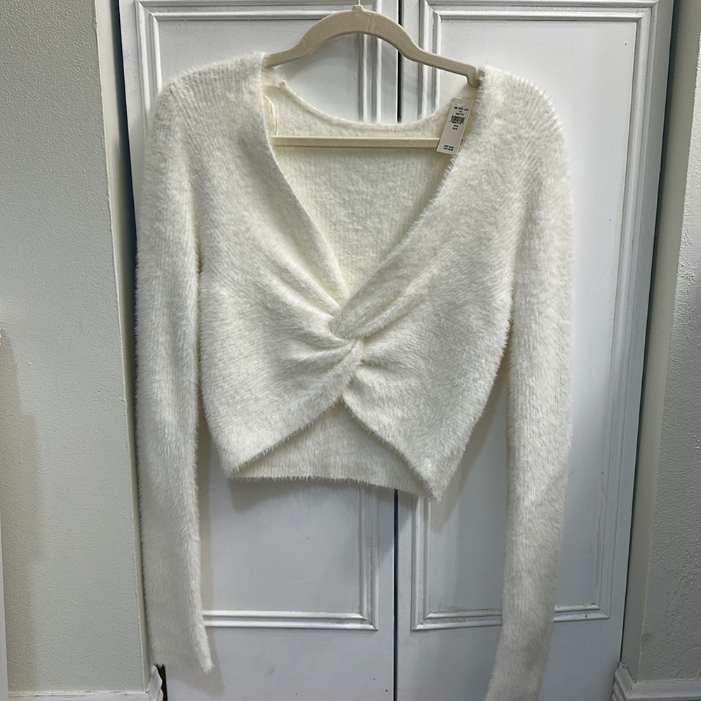 Elegant White Sweater